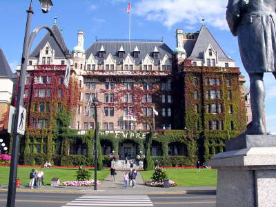 Empress Hotel in Victoria