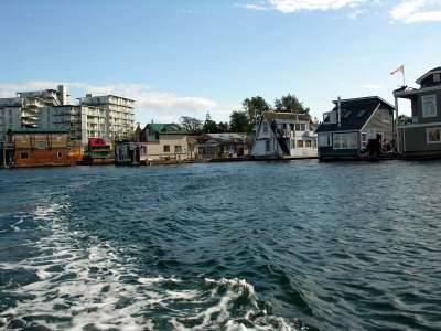 Houseboat Colony in Victoria