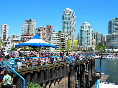 Vancouver from Granville Island